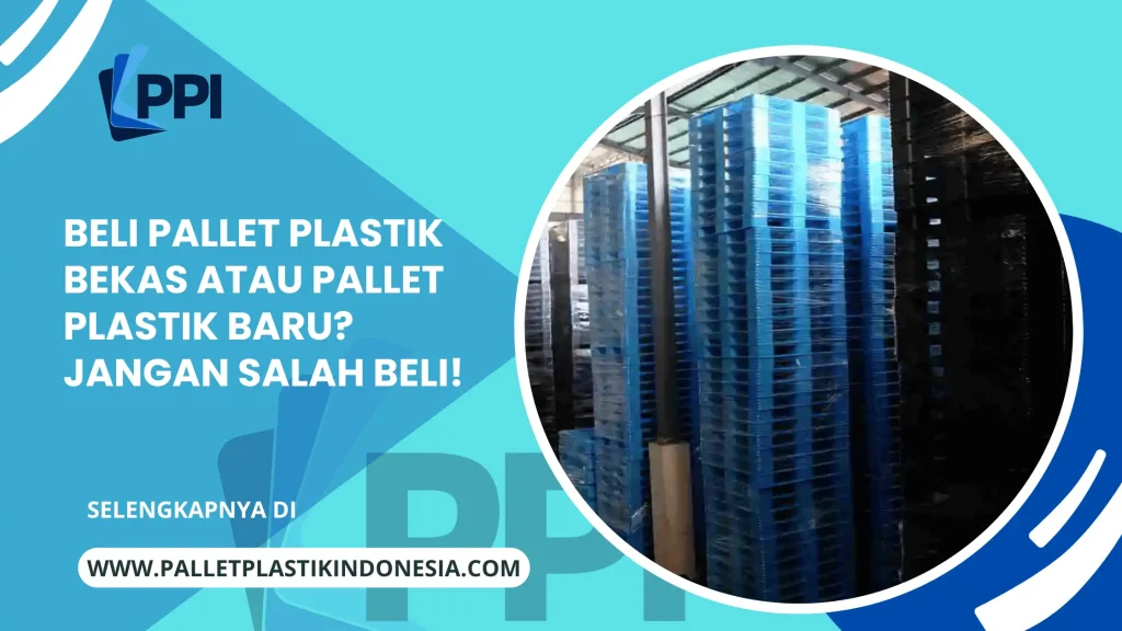 Beli Pallet Plastik Bekas atau Pallet Plastik Baru Jangan Salah Beli!
