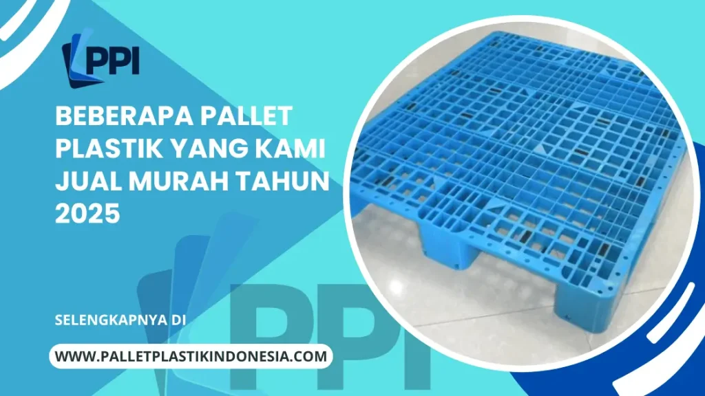 Beberapa Pallet Plastik Yang Kami Jual Murah Tahun 2025