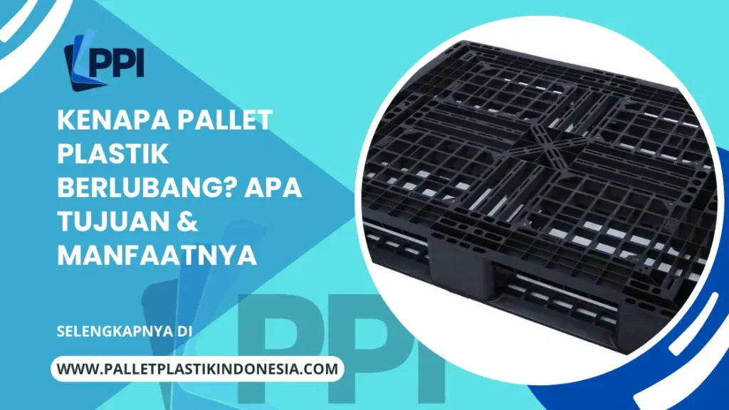 Kenapa Pallet Plastik Berlubang? Apa Tujuan & Manfaatnya