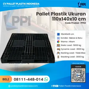 Pallet Plastik Bekas & Baru 110x140x10 [PP62]