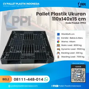 Pallet Plastik Bekas & Baru 110x140x15 [PP63]