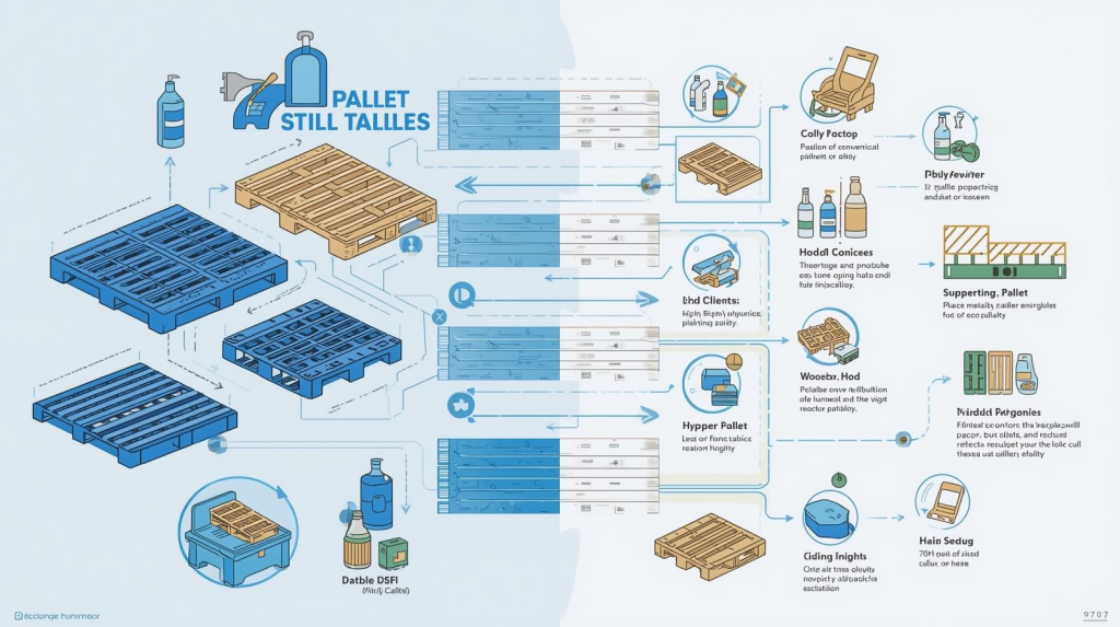 cara efisiensi dengan pallet plastik