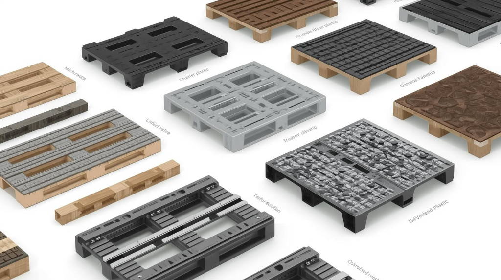 pallet plastik anti slip dan jenisnya