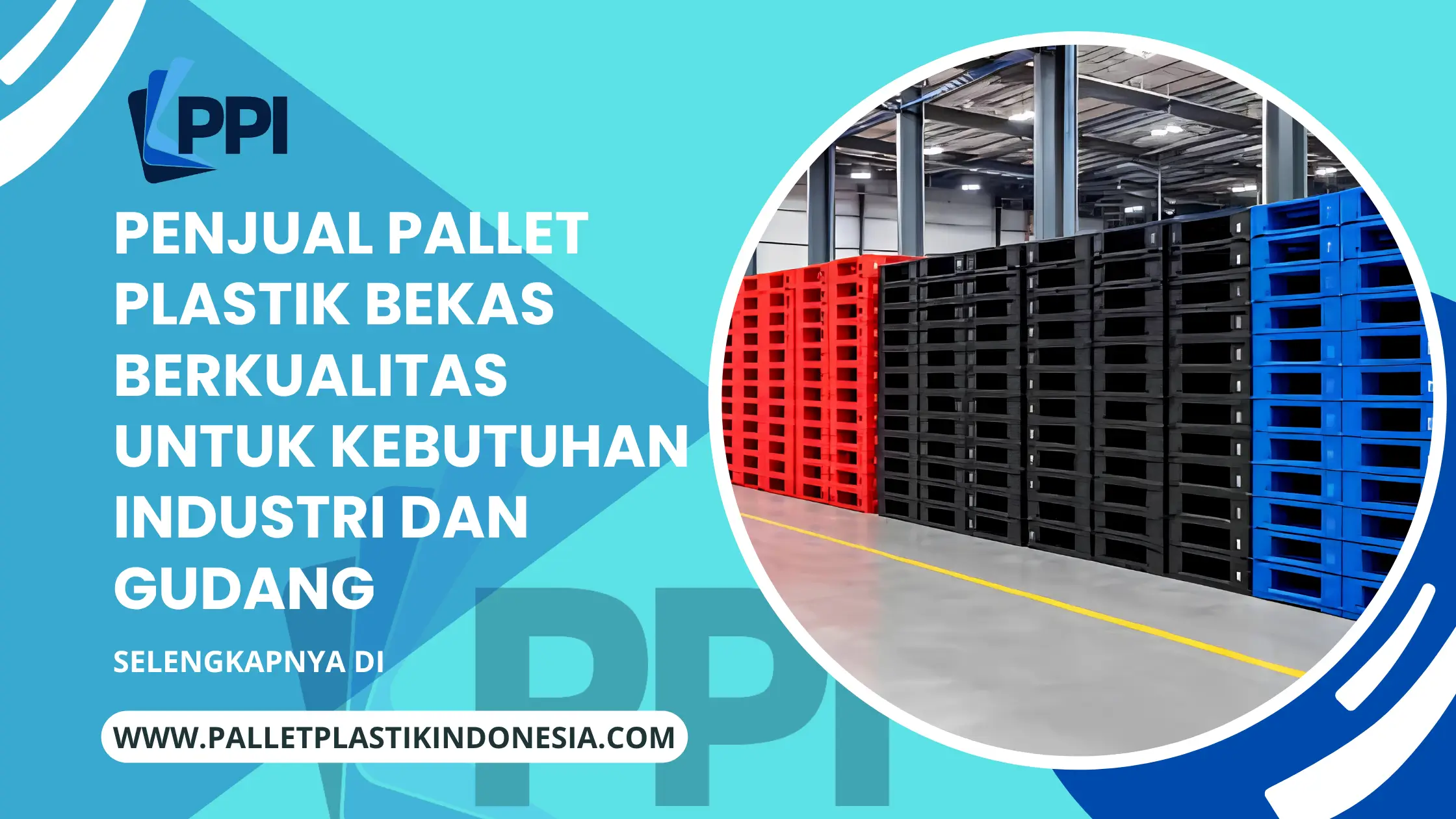 Penjual Pallet Plastik Bekas Berkualitas untuk Kebutuhan Industri dan Gudang