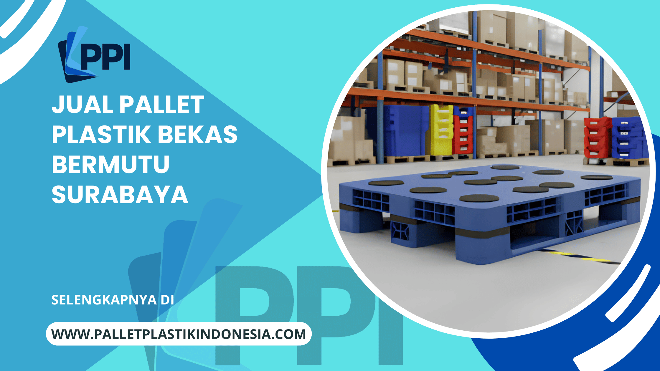 Jual Pallet Plastik Bekas Bermutu Surabaya