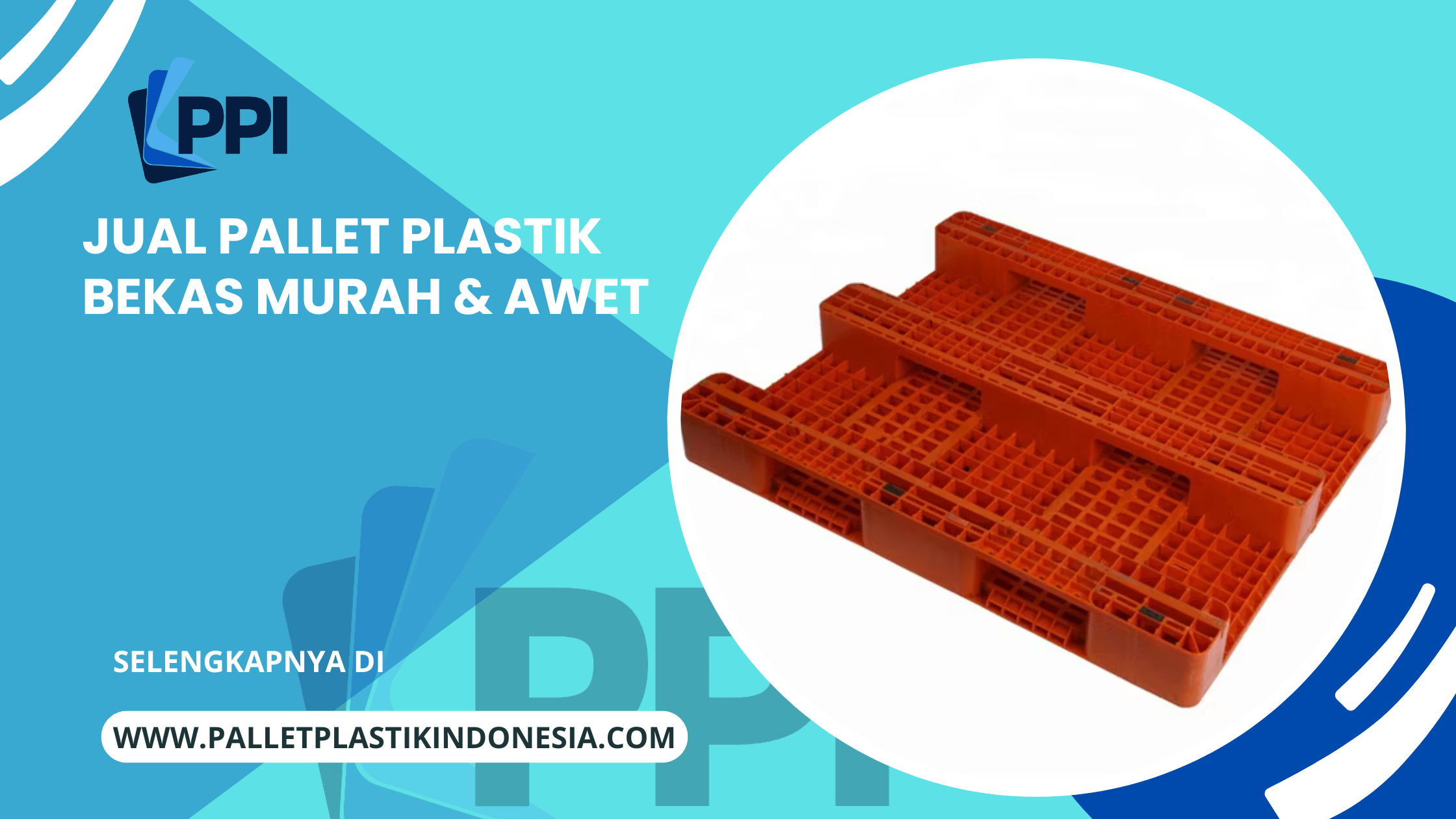 standar ISO 9001 dengan pallet plastik