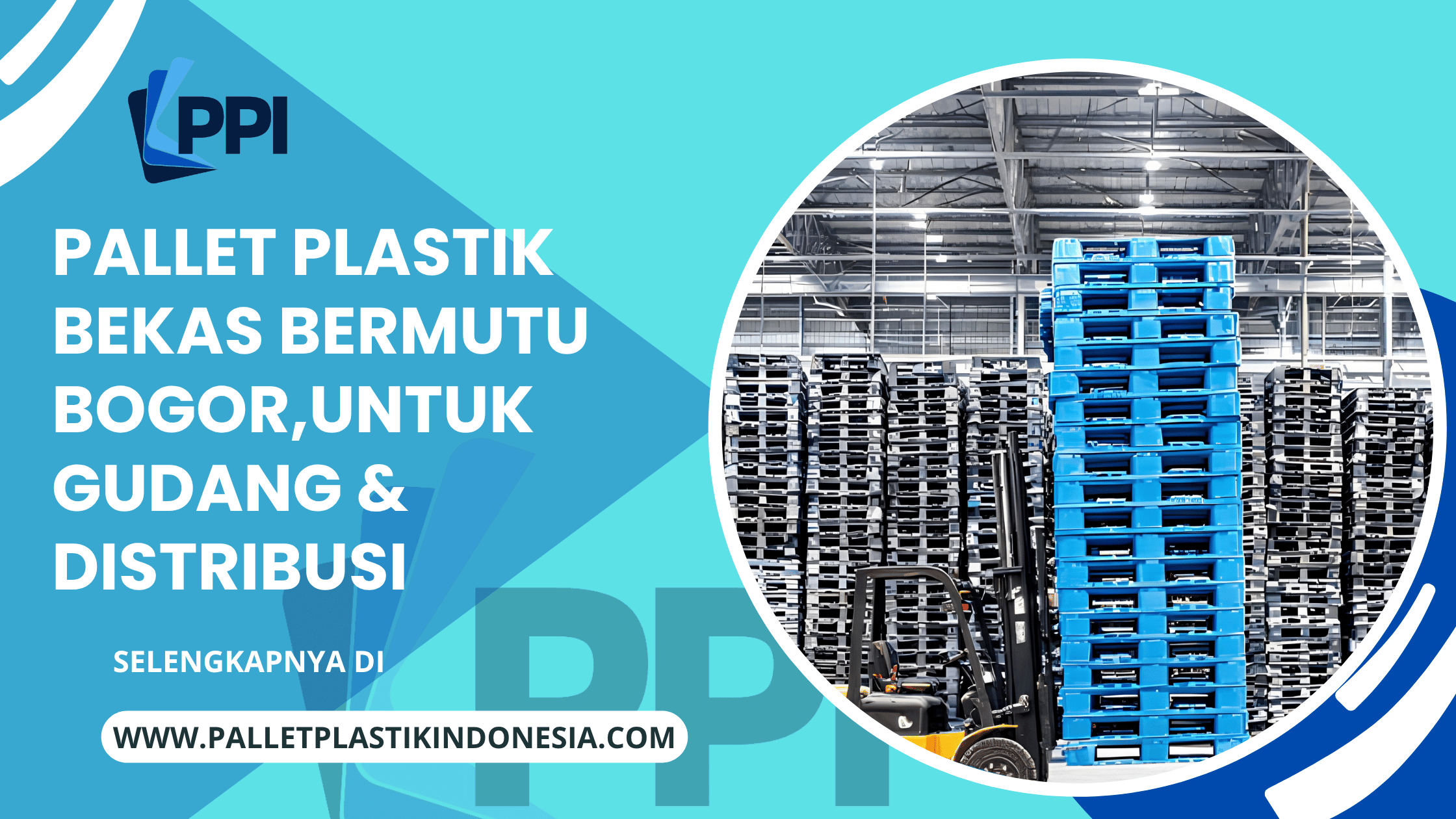 Pallet Plastik Bekas Bermutu Bogor,untuk Gudang & Distribusi