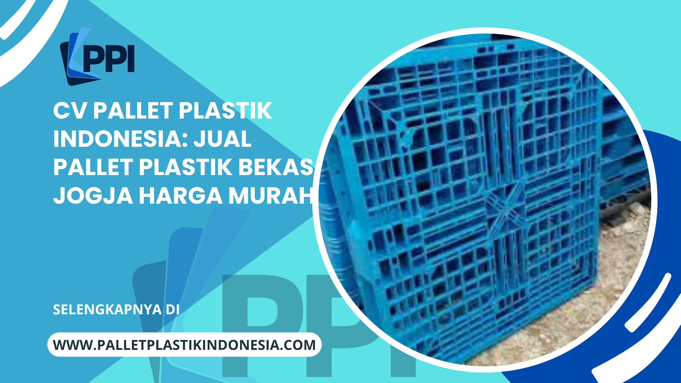 jual pallet plastik bekas jogja