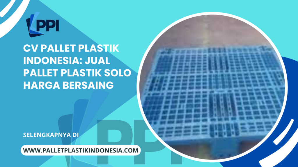 jual pallet plastik di solo
