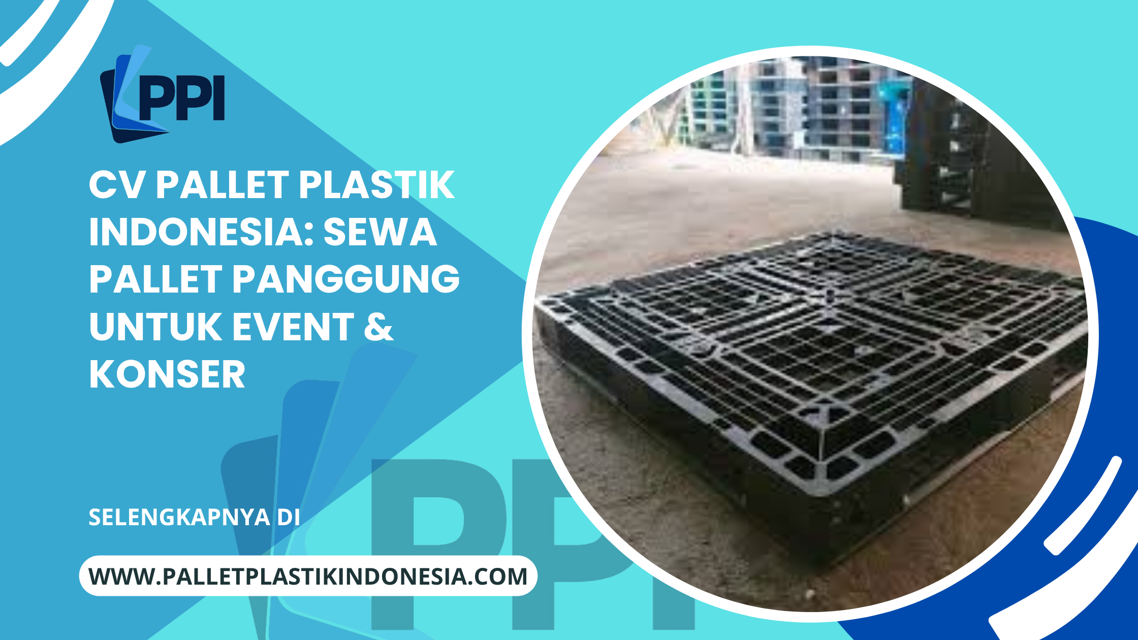 sewa pallet panggung