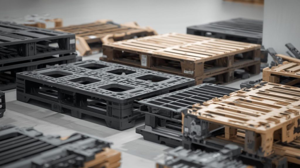 FAQ – Pertanyaan Umum Seputar Bentuk Palet 1. Apakah satu bentuk palet bisa dipakai untuk semua kebutuhan? Sebenernya bisa, tapi kurang optimal. Setiap bentuk palet dirancang untuk kebutuhan tertentu agar efisiensi maksimal. 2. Mana yang lebih hemat untuk gudang kecil, nestable atau flat? Untuk gudang dengan ruang terbatas, palet nestable lebih hemat karena tidak makan tempat saat kosong. 3. Apakah palet rackable wajib untuk gudang bertingkat? Iya, sangat disarankan. Palet non-rackable berisiko melengkung dan membahayakan rak serta pekerja. 4. Kapan sebaiknya memilih palet custom? Saat barang memiliki bentuk tidak umum, nilai tinggi, atau terintegrasi langsung dengan proses produksi. 5. Apakah investasi palet yang tepat bisa menurunkan biaya logistik? Bisa banget. Bentuk palet yang sesuai dapat menekan kerusakan barang, mempercepat handling, dan mengoptimalkan ruang gudang.