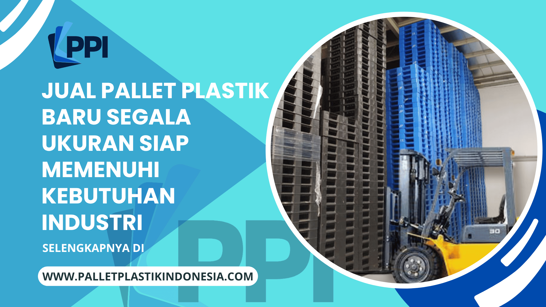 Jual Pallet Plastik Baru Segala ukuran siap memenuhi Kebutuhan Industri