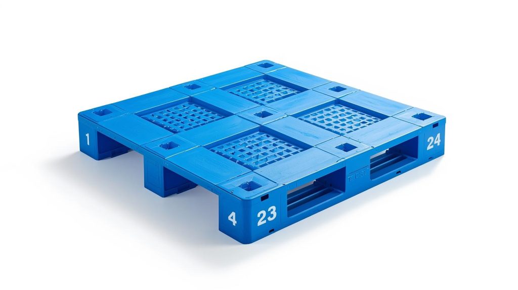 FAQ Harga Pallet Plastik Second Apakah pallet plastik second aman digunakan untuk gudang? Aman, selama pallet sudah melalui inspeksi dan digunakan sesuai kapasitas bebannya. Berapa lama umur pakai pallet plastik second? Tergantung kondisi awal dan intensitas penggunaan, namun umumnya masih bisa digunakan bertahun-tahun untuk operasional normal. Apakah bisa memilih kondisi pallet sebelum membeli? Bisa. Pembeli biasanya dapat memilih berdasarkan kondisi fisik, tipe, dan kebutuhan beban. Apakah tersedia pembelian dalam jumlah besar? Ya, pembelian partai besar tersedia dan biasanya lebih efisien dari sisi harga dan pengiriman.