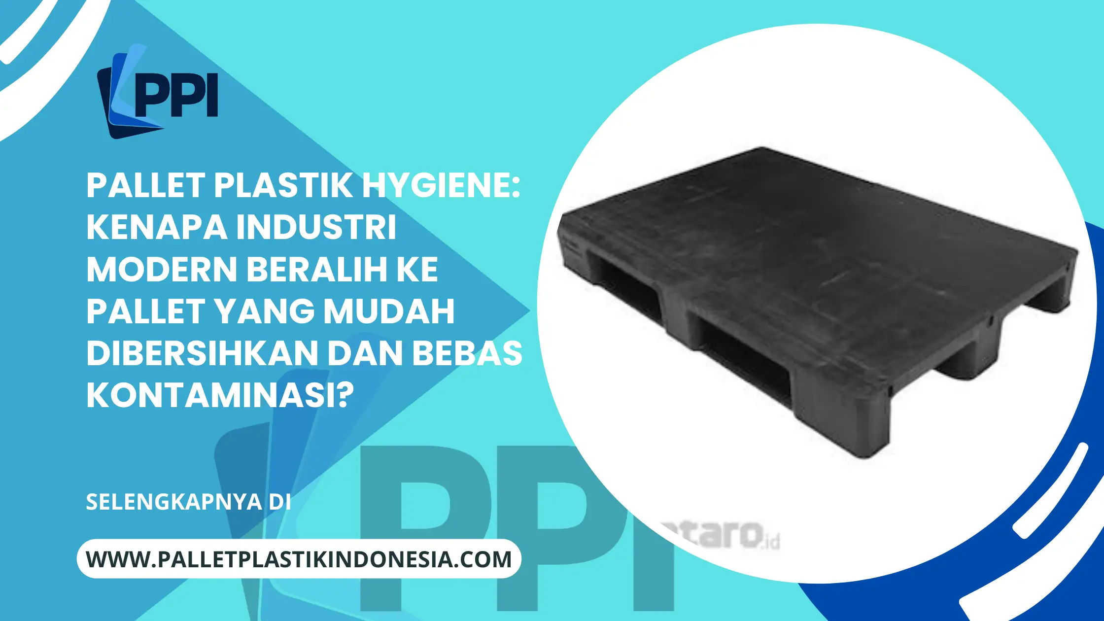 Pallet Plastik Hygiene: Kenapa Industri Modern Beralih ke Pallet yang Mudah Dibersihkan dan Bebas Kontaminasi?